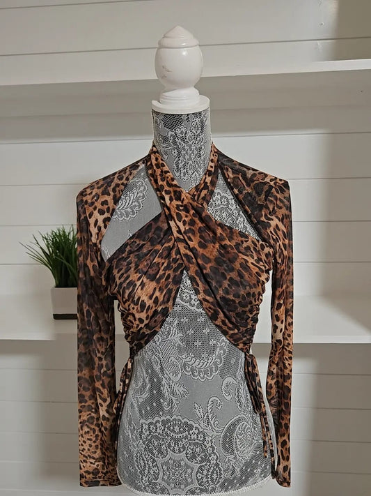 Animal Print Top