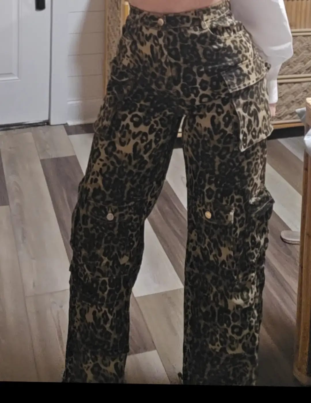 Animal Print Pants