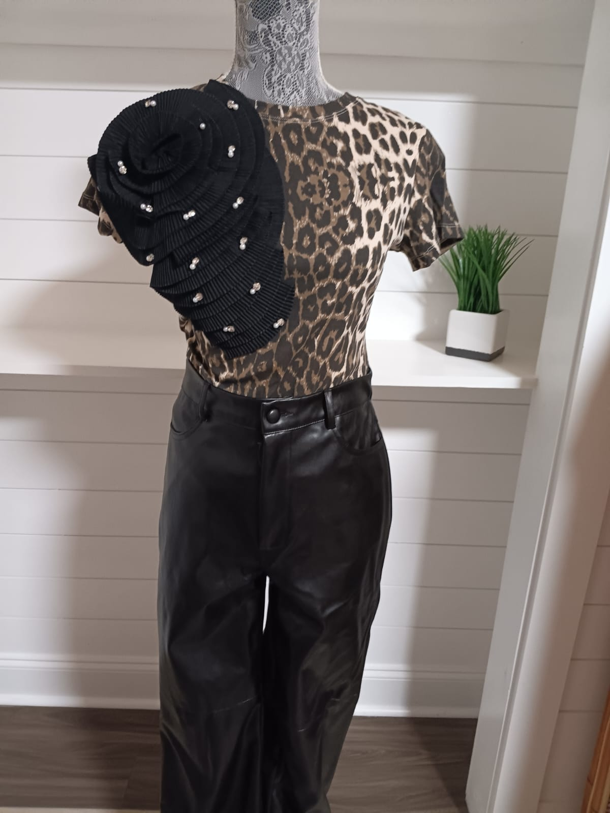 Animal Print Top